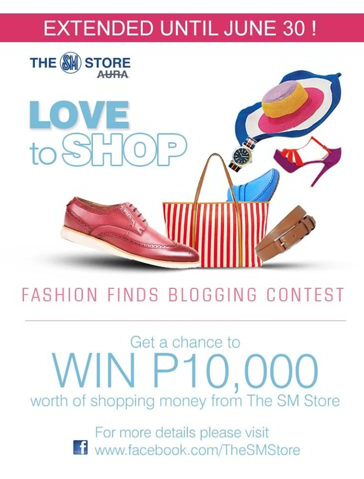 Join SM Store 'Aura' LOVE TO SHOP and Win Php 10,000! | Nognog in the City